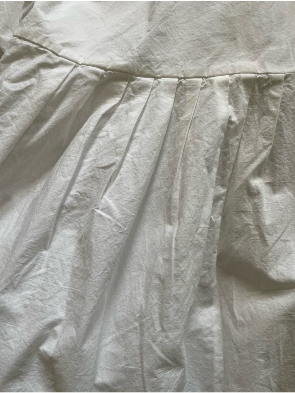 Nili Lotan White Cotton Poplin Tunic Popover, size S - Picture 11 of 13